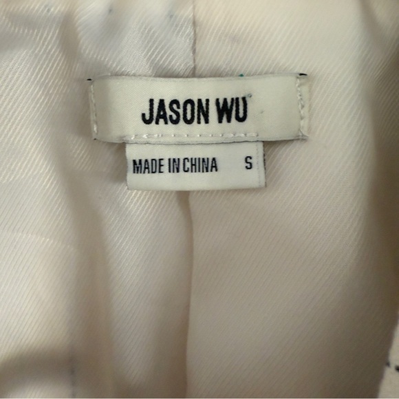 Jason Wu cropped striped blazer Size: Small - Picture 3 of 5